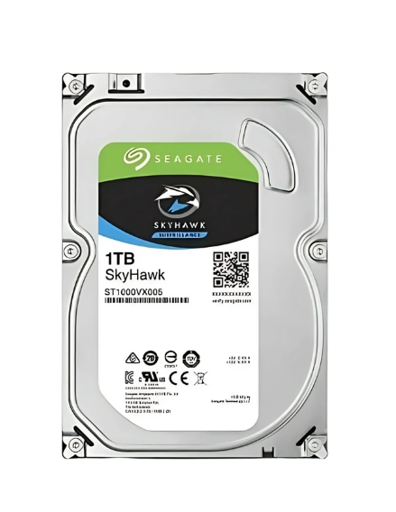 SEAGATE 1TB HDD Surveillance Storage SkyHawk 3.5 Size SATA