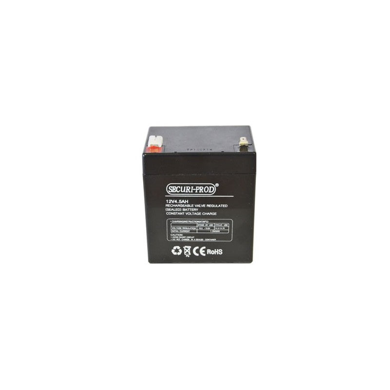 Securi-Prod 12V 4.5Ah sealed lead acid battery