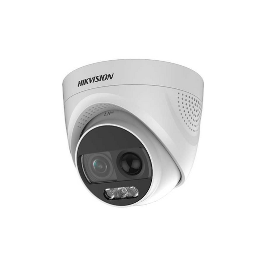 HIKVISION 2MP ColorVu PIR strobe siren dome camera