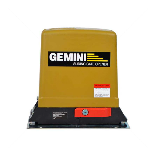 Gemini DC motor kit with battery and remotes