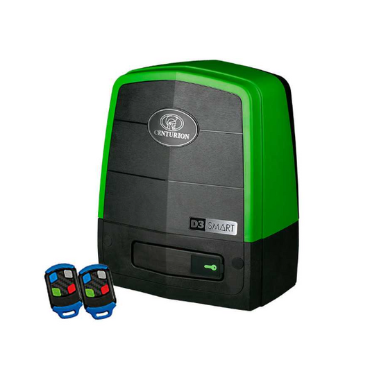 Centurion D3 SMART gate motor with TX4 Nova remotes