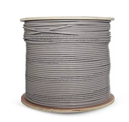 Linkbasic 500M Drum Cat5e Solid Grey UTP Cable