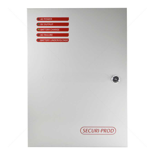 Securi-Prod 24VDC 5Amp power supply