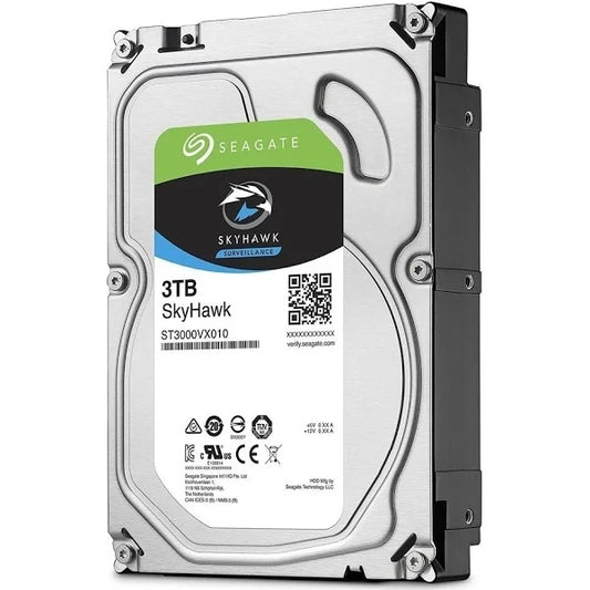 SEAGATE 3TB HDD Surveillance Storage SkyHawk 3.5 Size SATA