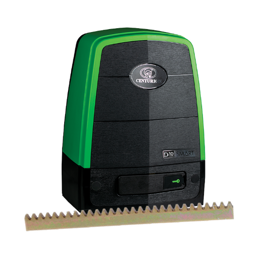 Centurion D10 Smart Turbo gate motor with base plate