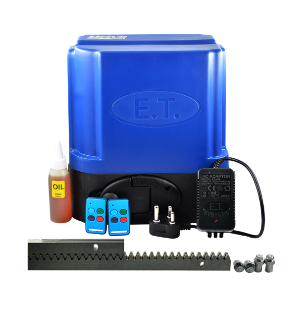 Nice Drive 500 kit with 4m steel rack and TX4 transmitters