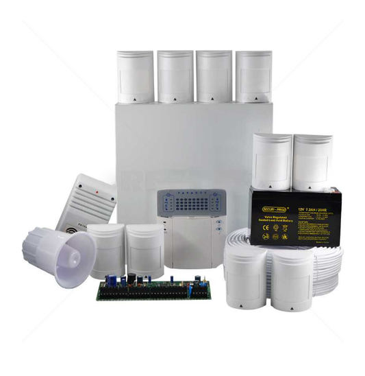 PECTRA SP6000 K32 security kit with 10x PRO PIRs