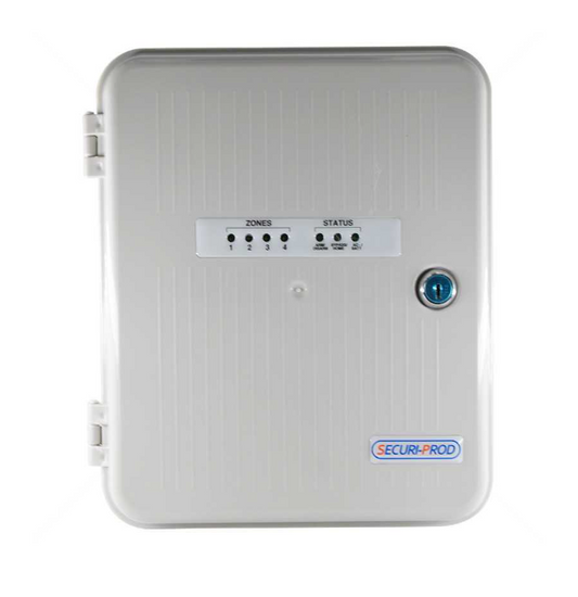 Securi-Prod Perimeter Alarm Panel 4 Zone