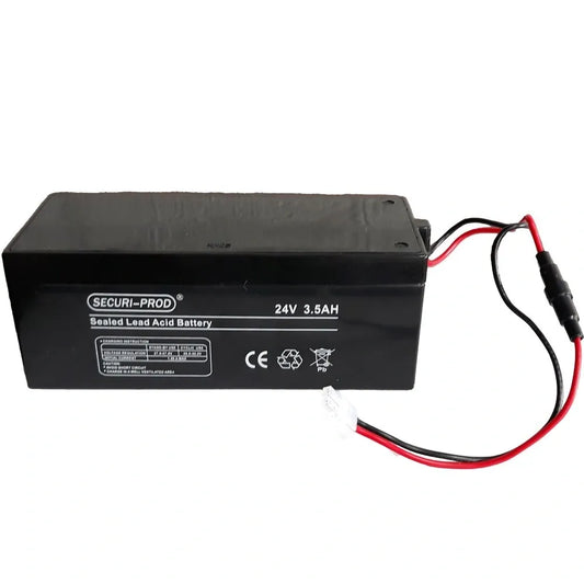 Securi-Prod 24V 3.5Ah SLA battery for DC Blue garage motors
